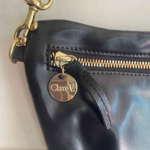 BNWT Clare V black Grande Fanny - Picture 1 of 5